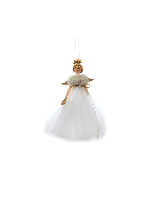 Christmas Angel Ornament White 23cm