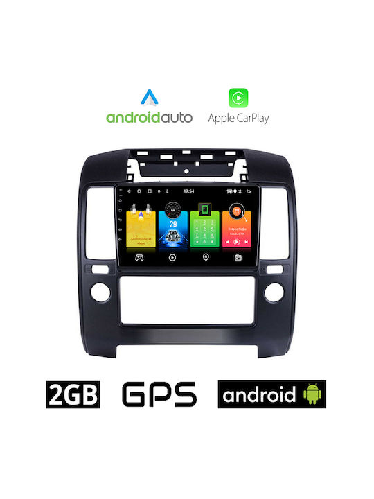 Ηχοσύστημα Αυτοκινήτου για Nissan Navara 2006-2011 (Bluetooth/USB/AUX/WiFi/GPS/Apple-Carplay/Android-Auto) με Οθόνη Αφής 9"