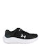 Surge 4 Kids Sports Shoes Running with Hoop & Loop Closure Black