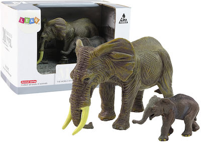 Miniature Toy Elephants Gray