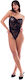 Usine Lingerie Sexy Φόρεμα Μαύρο