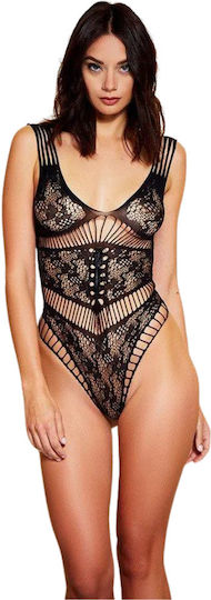 Usine Lingerie Sexy Φόρεμα Μαύρο