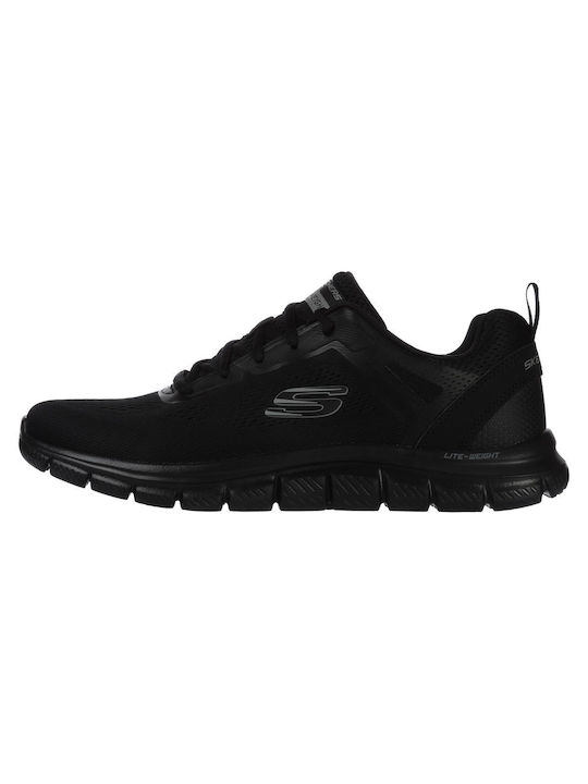 Skechers Track Broader Ανδρικά Sneakers Μαύρα