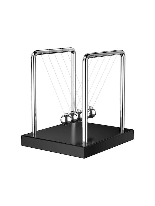 Leagănul Lui Newton Pentru Accesorii De Decor Pentru Birou Din Metal 18x12x18cm În Culoare Neagră