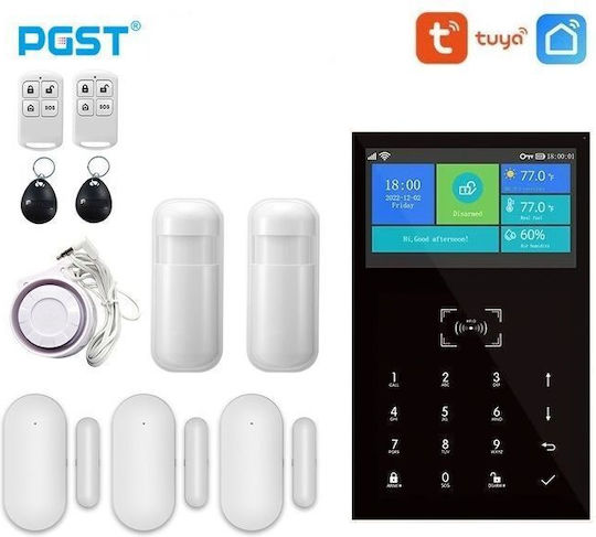 PGST Fără fir Sistem de Alarmă cu Centru și Tastatură (Wi-Fi)