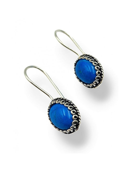 Earrings made of Silver with Stones