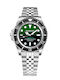 Bobroff Herrenuhr 42mm Batterie mit Silber Metallarmband