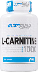 Everbuild Nutriton L-carnitine mit Carnitin 1000mg 60 Registerkarten