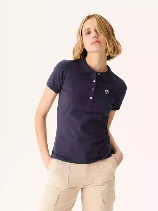 Just Over The Top Women's Polo Shirt Short Sleeve Navy