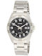 Casio Collection Men's Watch 43.5mm Battery With Metal Bracelet Silver/Black
