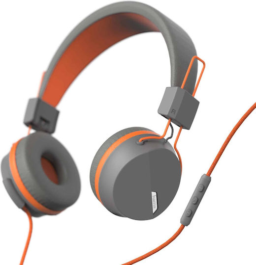 HAMA Next Kabelgebunden Am Ohr Kopfhörer Orange/Grey