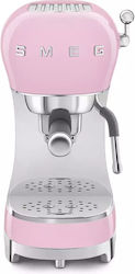 Smeg 1350W Налягане 15бар Розова ECF02PKEU