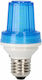 EDM Grupo LED Bulb 1W 100mm for Socket E27 Blue