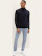 Trousers Chino Elastic in Slim Fit Ciel
