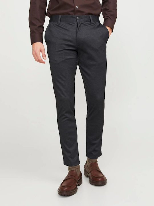 Jack & Jones Pantaloni pentru bărbați Chino DARK GREY