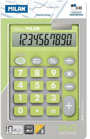 Milan Duo Calculator în Culoarea Verde 1buc