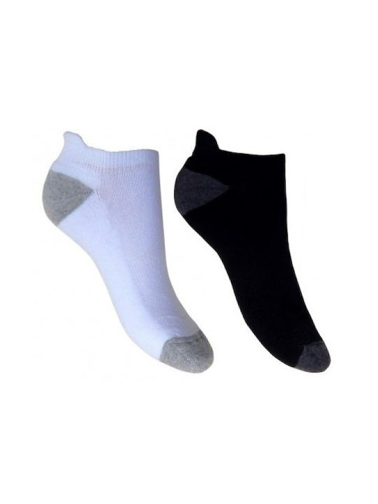 Diana Men's Socks White-Black 2Pack