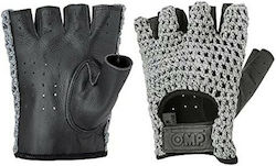 OMP Gloves for Work Driver Black Leather 1pcs