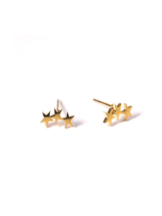 Nose Earring made of Steel Gold Plated