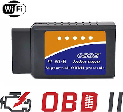 Fahrzeugdiagnosewerkzeug OBD 2 mit WiFi Kompatibel mit Android