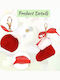 Christmas Keychain Red