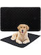 Rug Dog Black 70x50cm.