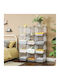 Plastic Shoe Organizer 93x31x123cm