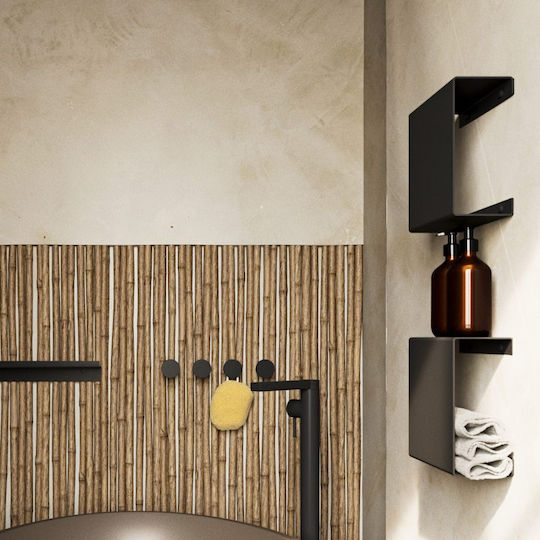Verdi Grey Bathroom Shelf