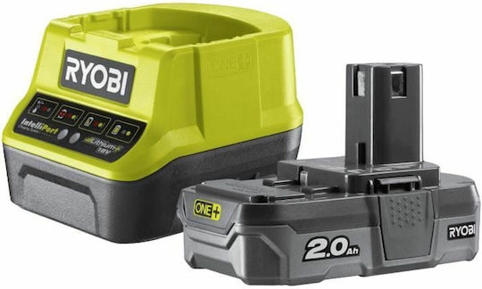 Ryobi Set Baterie Capacitate 2Ah 18V cu Încărcător