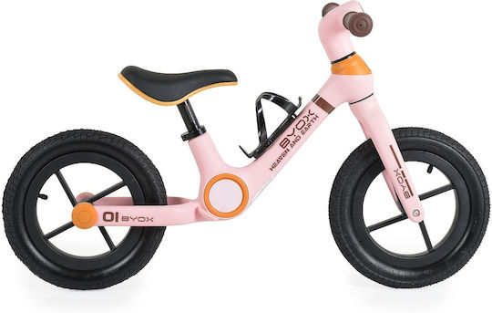 Byox Bicicletă de Echilibru pentru Copii Orb Roz