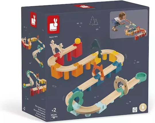 Janod Wooden Construction Toy for Children 2+ years+ Years