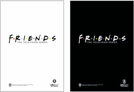 Salko Paper Τετράδιο Ριγέ Α6 Friends