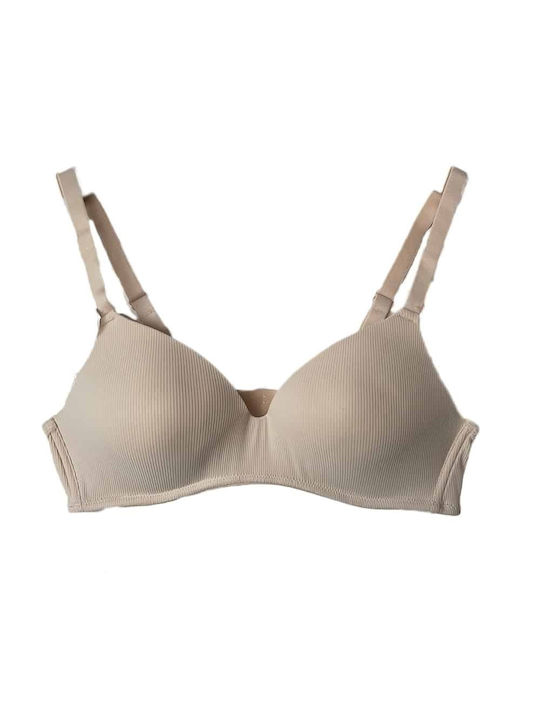 Topaki Microfiber Bra with Light Padding without Underwire Bez