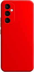 Samsung Umschlag Rückseite Silikon Rot (Galaxy A05S)
