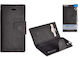 Sony Wallet Δερματίνης Μαύρο (Xperia E3)