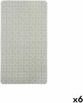 Berilo Shower Mat with Suction Cups Gray 38.5x67.7cm