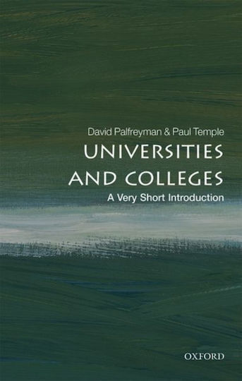 Universities And Colleges: A Very Short Introduction