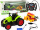 Lean Toys Teleghidat Tractor Verde