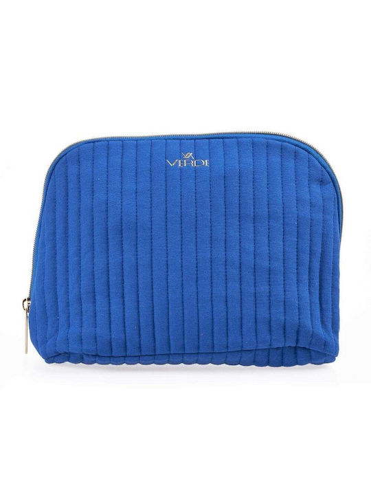 Verde Damen Necessaire in Blau Farbe