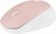 Natec Harrier 2 Ασύρματο Ποντίκι White/Pink
