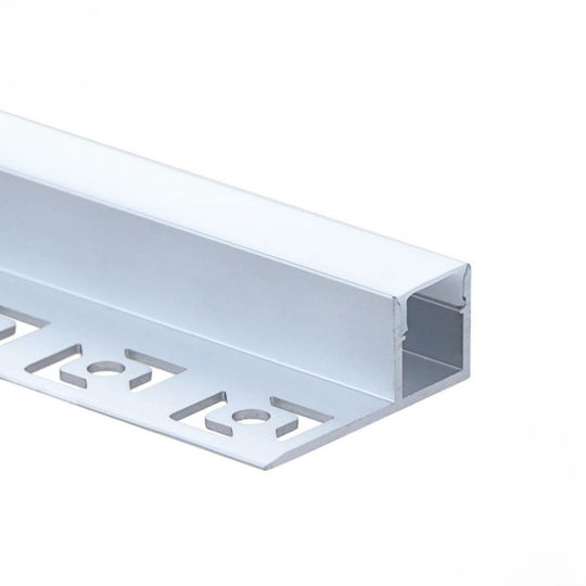 Eurospot Алуминиев Профил за LED Лента за Гипсокартон 200x3.2x1.3см.