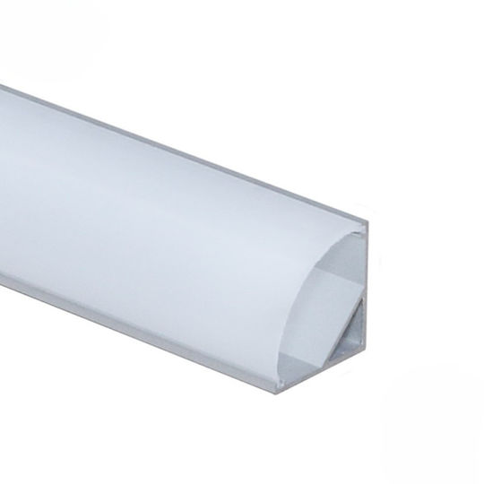 Eurospot Walled Aluminum Profile for LED Strip 200x1.5x1.5cm