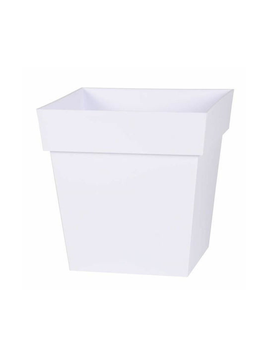 EDA Flower Pot 32x32cm White S7189281