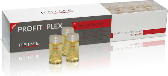Prime Pro Extreme Profit Plex Intense Fortifier Step 1 Ampule Pentru Păr Reconstrucție Pentru Femei 12x10ml