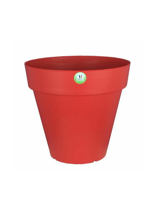 Riviera Flower Pot 49x45cm Red