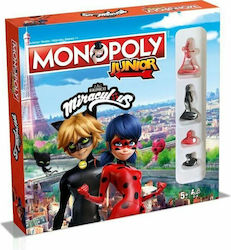 Winning Moves Επιτραπέζιο Παιχνίδι Monopoly Junior Miraculous για 2-4 Παίκτες 5+ Ετών