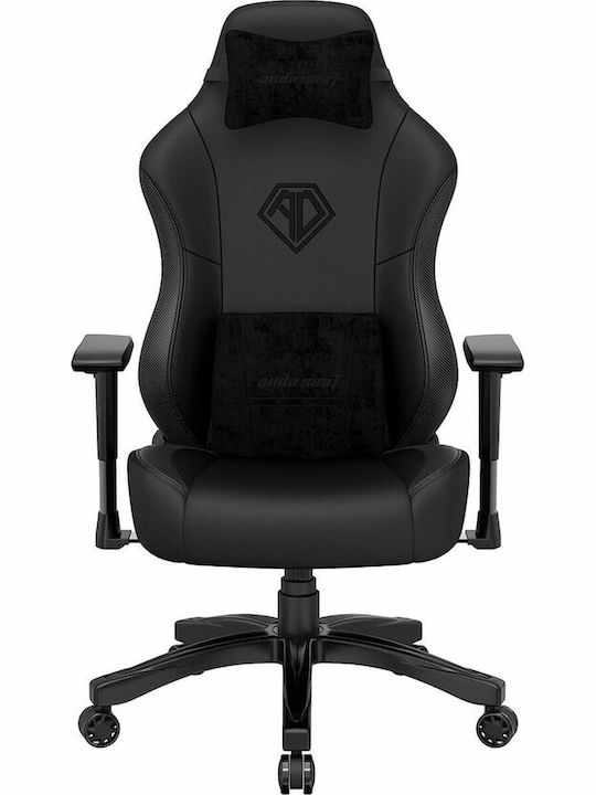 Anda Seat Phantom 3 Καρέκλα Gaming Δερματίνης με Ρυθμιζόμενα Μπράτσα Μαύρη
