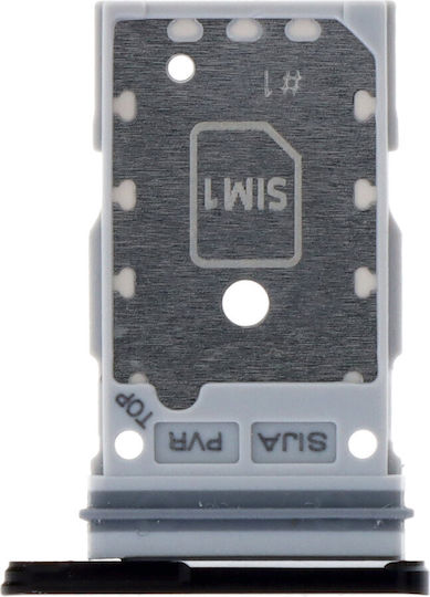 Samsung Sim Card Slot Black for S901B Galaxy S22, S906B Galaxy S22 Plus