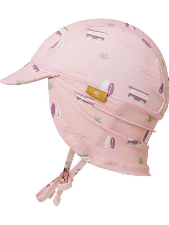 Fresk Kids' Hat Fabric Sunscreen Pink