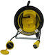 Stanley Waterproof Extension Reel Cord 3 x 1.5mm²/27m Black
